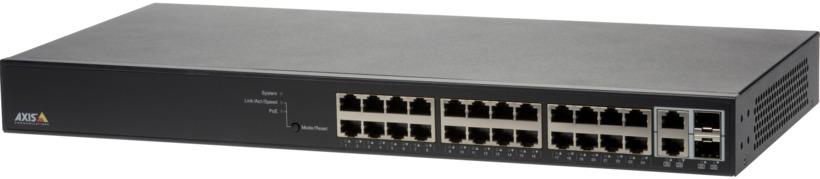 Switch AXIS Rack 1U 24x10Base-T / 100Base-TX / 1000Base-T 2x10/100 ...