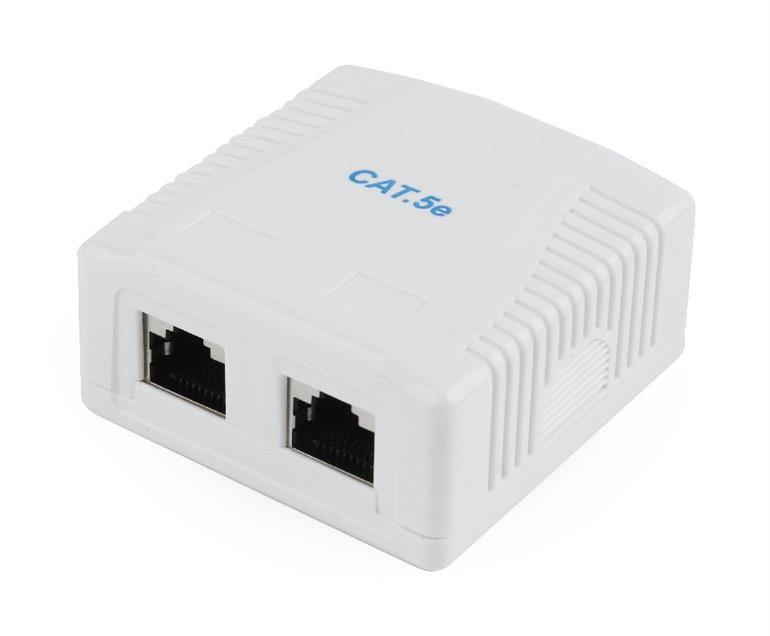Kaabel ACC MOUNT BOX CAT5E FTP/2P NCAC-2F5E-01 GEMBIRD – DataGroove OÜ